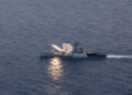 Navy test-fires missile as part of military drill in Bay of Bengal