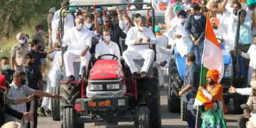Entire Cong stands behind farmers in fight against new agri laws, says Rahul in Haryana