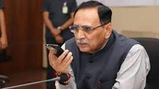 In poll-bound Gujarat, Cong objects to Rupani’s voice message about virus, writes to ECI