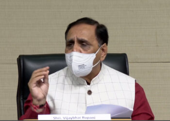 Hurling of shoe at Dy CM: Gujarat CM warns Cong to control its cadres or face tit-for-tat
