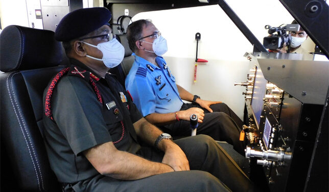 Major Gen Roy Joseph inaugurates 1st Zen Air Microlight Flight Simulator at 2 Gujarat Air Sqn in Ahmedabad
