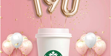 Starbucks celebrates 8th-anniversary with special offers for two days