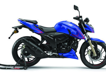 TVS Motor launches the new TVS Apache RTR 200 4V with first-in-segment features
