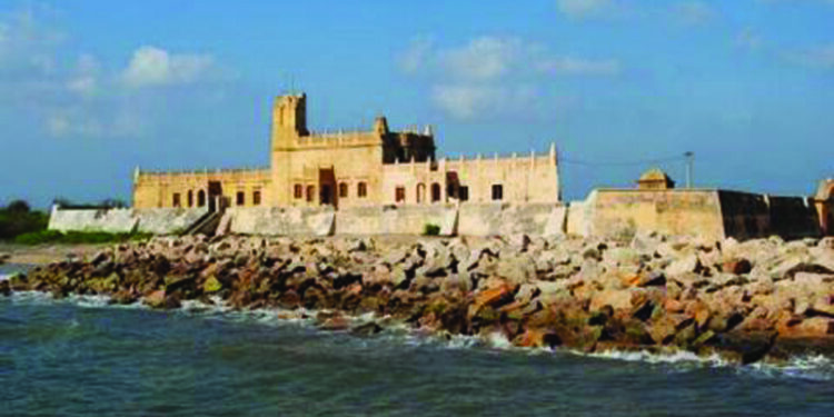 Tides damage portion of under-construction fishing harbour in Tarangambadi