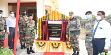 Chief of Staff of Southern Command visits Air Defence Brigade and EME School at Vadodara