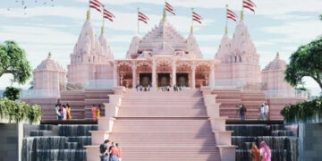 First images of final design of Abu Dhabi’s first Hindu temple, BAPS Hindu Mandir, released