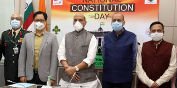 Defence Minister inaugurates NCC’s month-long Constitution Day Youth Club Campaign
