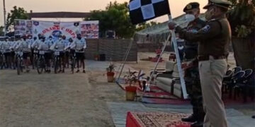 Second leg of the Swarnim Vijay Varsh 1971 Cyclothon expedition covers 230-km