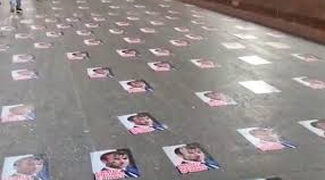 Three held in Ahmedabad for pasting Macron’s posters on road