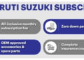 Maruti Suzuki extends ‘Subscribe’ scheme to Chennai, Ahmedabad, Gandhinagar, & Mumbai