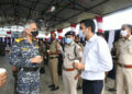 Navy Chief Admiral Karambir Singh visits naval air station in Campbell Bay