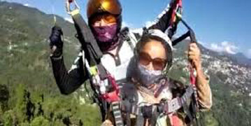 Octogenarian woman becomes Sikkim’s oldest paraglider
