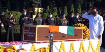 Last rites of martyred Army jawan held in Nagpur