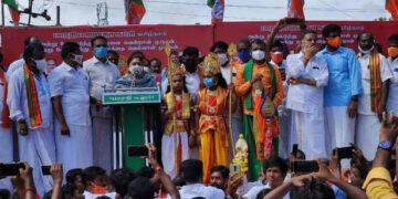 TN BJP chief vows to teach a befitting lesson to DMK in polls; party will pick the CM