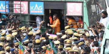 Denigration of ‘Kanda Sashti Kavacham’: BJP TN chief Murugan tries to go on ‘Vel Yatra’ defying ban, detained