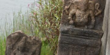 Archaeologists discover unique ancient sculptures with Grantha script inscription in Tirupur district