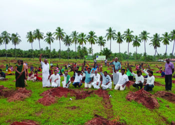 Cauvery Calling pays befitting tribute to “Nel Jayaraman” with massive plantation drive in Erode