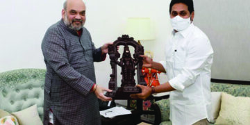 Jagan meets Shah, discusses Polavaram project and other issues