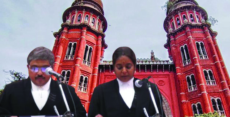 Husband, wife sworn-in as judges of Madras High Court same day