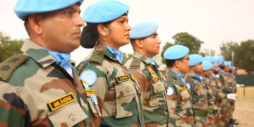 Indian peacekeepers in UN Mission in South Sudan awarded medals for commendable service