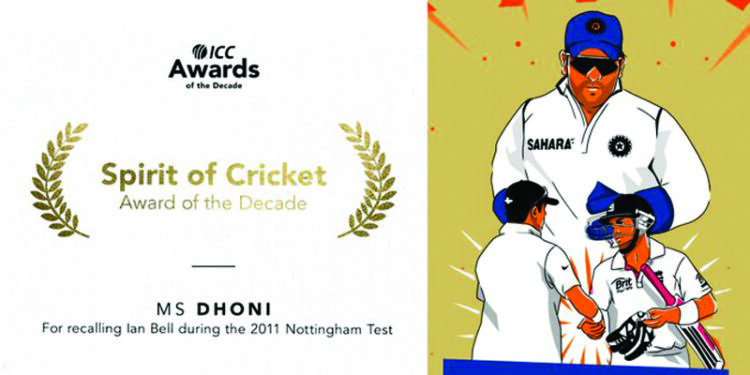 Kohli named ICC Male Cricketer of the Decade, Dhoni fetches “Spirit of Cricket” honour
