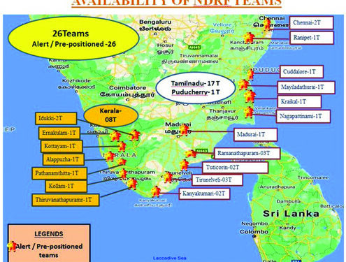 Heavy rains lash TN, Puducherry as cyclonic storm Burevi nears