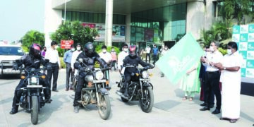 Two neurologists undertake 2000 km bike rally to create awareness on ‘stroke’