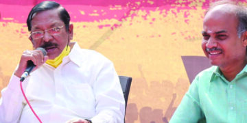 DMK carrying door-to-door campaign against AIADMK, says R.S. Bharathi