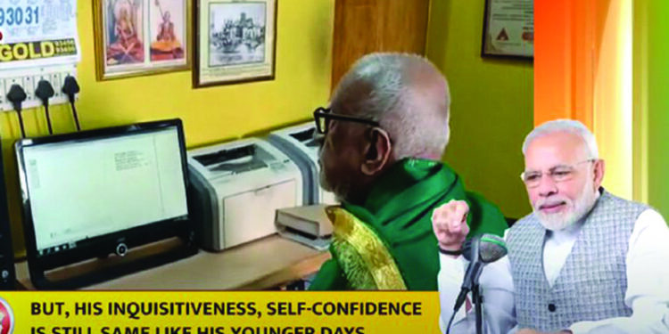 ‘Wisdom starts with inquisitiveness’: PM Modi lauds 92-year-old scholar from Tamil Nadu