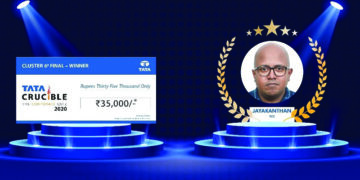 Tata Crucible Corporate Quiz: Jayakanthan Ranganathan of TCS emerges as winner of the Cluster 6 Finals