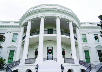 Trump teases 2024 run at White House Christmas party