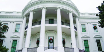 Trump teases 2024 run at White House Christmas party