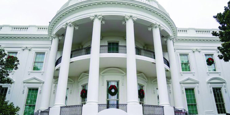 Trump teases 2024 run at White House Christmas party