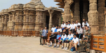Swarnim Vijay Diwas: HQ Southern Western Air Command organizes Chiloda to Sun Temple one-day cycle rally