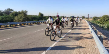 Konark Corps’ Swarnim Vijay Divas cyclothon expedition seventh leg gets overwhelming response