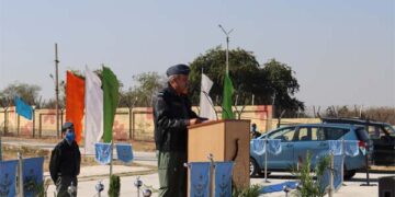 SWAC AOC-IN-C Air Marshal SK Ghotia reviews operational readiness of Air Force Station Jaipur