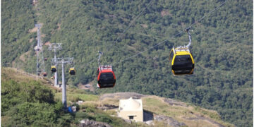 Pilgrimage tourism: Girnar ropeway crosses 1 lakh visitors in six weeks