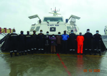 Proactive measures of ICG in Liaison with Stakeholders Ensures Nil Loss of Life in times of Cyclone ‘Burevi’