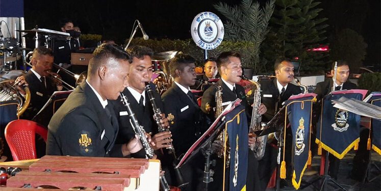 Band Concert marks Navy Day celebrations at INS Valsura    