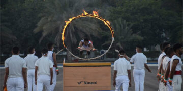Navy Day 2020: Indian Navy performs Beating Retreat at INS Valsura