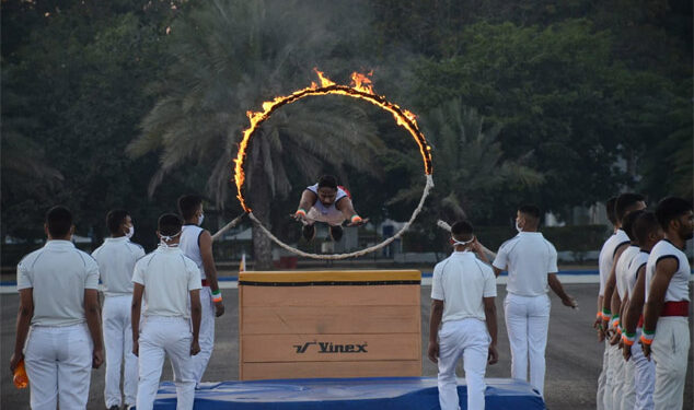 Navy Day 2020: Indian Navy performs Beating Retreat at INS Valsura