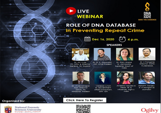 Experts bat for retention & storage of forensic DNA profiles critical to combat sexual crime in India