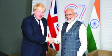 UK Prime Minister Boris Johnson greets India on R-Day, says working together to eliminate COVID