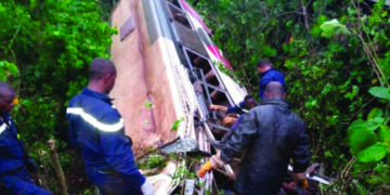 Bus crash in western Cameroon kills more than 50 passengers