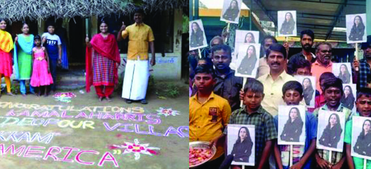 Festive mood in Kamala Harris’s ancestral villages in Tamil Nadu