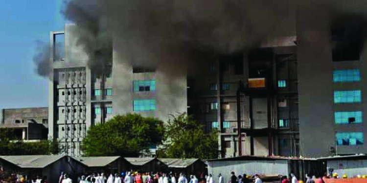 5 killed in fire at Pune’s Serum Institute’s Manjari plant