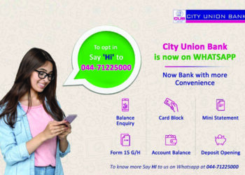 Digitisation: Now, CUB offers hassle-free banking service on WhatsApp