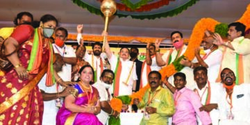 Nadda stresses BJP-govt’s commitment for poll-bound TN’s welfare
