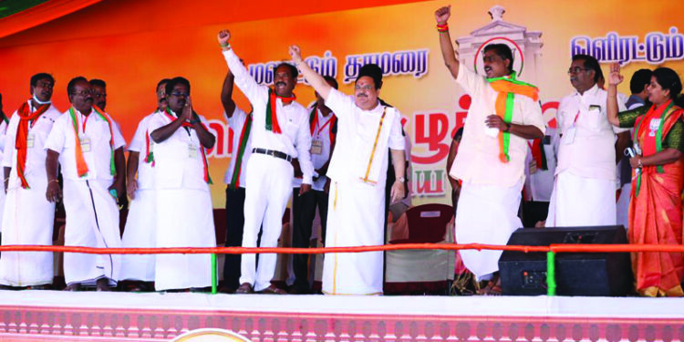 Puducherry polls: Lotus will bloom in Puducherry to deliver good governance, Cong govt ‘hands’ are ‘tainted’, says BJP chief