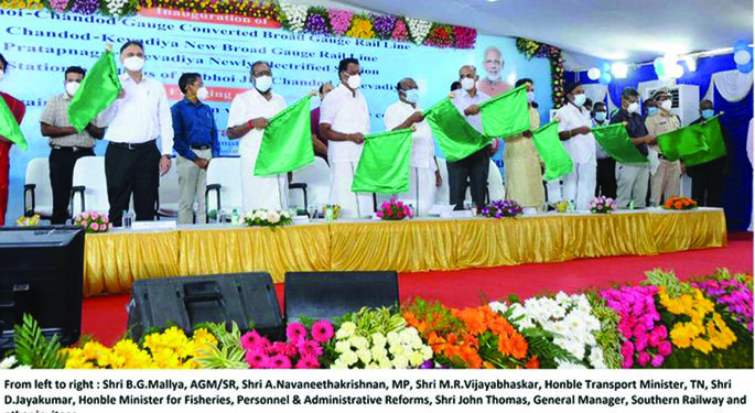 MGR birthday gift: Passengers rejoice as Chennai Central-Kevadiya weekly train makes maiden journey
